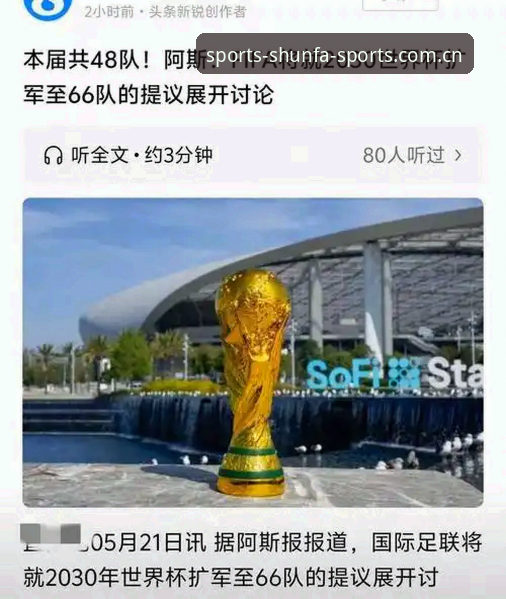 顺发下载 2030世界杯扩军至66队:中国男足重返舞台的完整机会指南